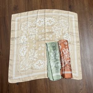 Satin-like Bandana Set (3)
